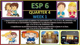 ESP 6 QUARTER 4 WEEK 1 [upl. by Stoffel863]