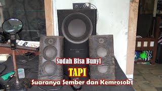 Servis Speaker Altec Lansing MX5201 Rusak Tidak Bunyi [upl. by Ihn]