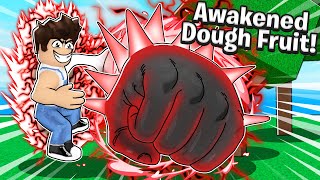 I AWAKENED LEGENDARY DOUGH AND ITS INSANELY OP Roblox Blox Fruits [upl. by Skier949]