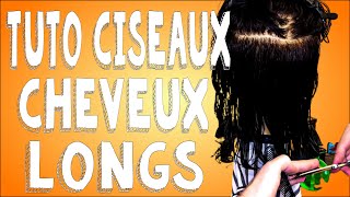 TUTO  COUPE DE CHEVEUX LONGUE POUR HOMME [upl. by Noelopan402]