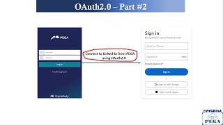 PEGA connecting to LinkedIn using Oauth20  Part 2 [upl. by Anaya421]