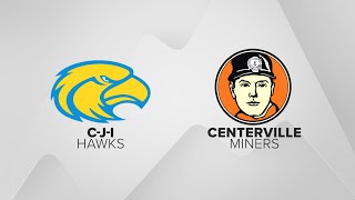 Topranked Centerville holds on against CJI 4440 to advance to 6man semis [upl. by Ennayhc412]