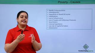 Class 11th – Causes of Poverty  Indian Economics  Tutorials Point [upl. by Nehgem205]