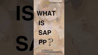 What is SAP PP [upl. by Marci]