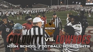 Colquitt vs Lowndes 2019  High School Football Game Highlights [upl. by Malliw11]