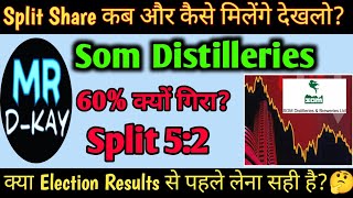 som distilleries amp breweries ltd latest news  Som Distilleries Split news SDBL latest news [upl. by Goto]