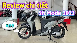 Sh Mode 2023 All New  Phiên bản thể thao ABS  Màu xám đen xám xi măng shmode shmode2022 [upl. by Elleoj855]