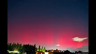 Video Aurora Boreale 10 ottobre 2024 [upl. by Lew371]