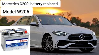 C200 12v battery replacementmodel206 [upl. by Shalna]