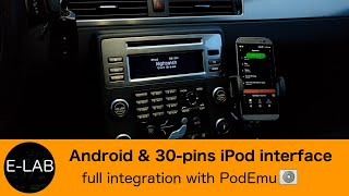 Android Phone and iPod 30pins full integration [upl. by Sterling961]