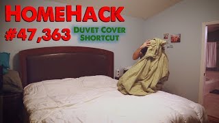 HomeHacks with ThreeJs  Duvet Cover Shortcut No 47363 [upl. by Erlinna]