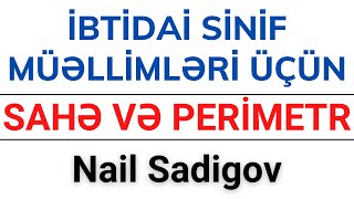 SAHƏ VƏ PERİMETR ÜZRƏ ŞƏKİLLİ SUALLAR  MİQ VƏ SERTİFİKASİYA  Nail Sadigov [upl. by Hacissej691]