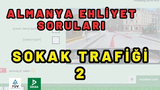 Sokak Trafiği 2  Almanya Ehliyet Sınavı Soruları 2024 [upl. by Nohtanhoj]