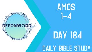 Amos Bible Study Chapters 14 [upl. by Ahter807]