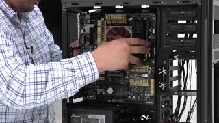 Howto install the motherboard into a case [upl. by Elatia950]