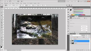 Adobe Photoshop Tutorial  Anfänger Teil 2 Ebenen skalieren zuschneiden [upl. by Davita]