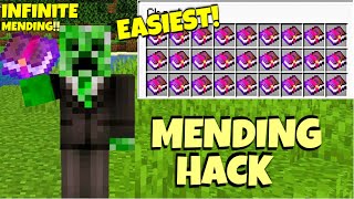 How to GET MENDING ENCHANTMENT in Minecraft EASILY Bedrock and Java 120 [upl. by Akerehs]