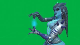 Symmetra Highlight Intros Green Screen Hydra [upl. by Hepsiba]