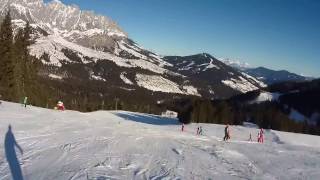 Hochkönig Mühlbach Piste 4 Kings Corner rechts [upl. by Eem]