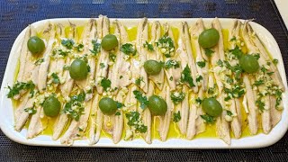 boquerones en vinagre la receta mejor explicada 100 😋😋😋 [upl. by Saixela]