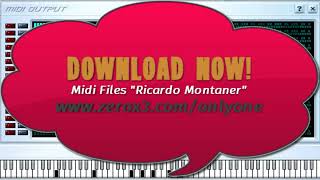 Un Hombre Normal  Ricardo Montaner  Midi File OnlyOne [upl. by Ranitta]