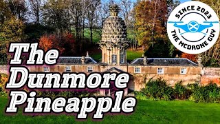 quotScotlands most bizarre buildingquot The Dunmore Pineapple drone dji aerial [upl. by Macy]