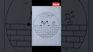 circle drawing 🥰drawing art viral trending [upl. by Narmis424]