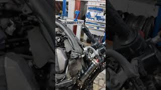 desempeno de chassi e solda do suporte do bloco do motor Z800 219957602683 [upl. by Ybbed]