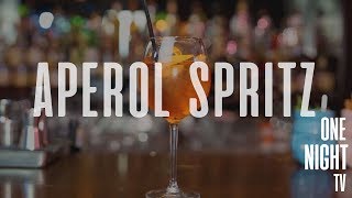 OneNight Kokteyl  Aperol Spritz Kokteyl Tarifi [upl. by Vivia439]