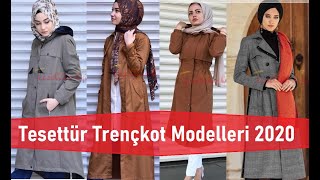 Tesettür Trençkot Modelleri 2023  25 Tesettür Trençkot Modeli [upl. by Roseann]