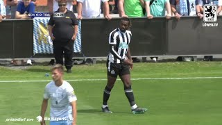 Allan SaintMaximin vs 1860 Munich Friendly 15072022 [upl. by Oratnek]