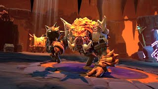 Torchlight 3  Boss Fight  Strongtusk Netherim Thrall [upl. by Peggir]