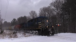 CEFX 1049 at Nine Mile Lake 08DEC2017 [upl. by Ardnua]