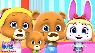 Goldilocks and The Three Bears Fairy Tale amp Cartoon Story for Kids by Loco Nuts [upl. by Anerda866]