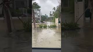 Sanibel Island Tide Rising 9262024 hurricanehelene sanibelisland stormsurge [upl. by Fadden263]