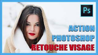 Action Photoshop  Retouche Photo Visage TUTOPHOTOS [upl. by Mulloy]