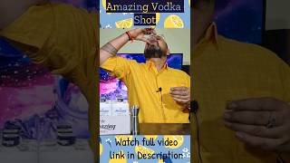 Amazing Vodka Shots nilgirikashyap vodka shots [upl. by Norvil]