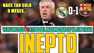 HACE UN AÑO QUERÍAN ECHAR A ANCELOTTI AHORA ES GENIO ABSOLUTO  YO TOMARÍA NOTA [upl. by Bills504]