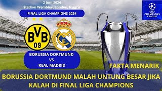 Fakta Menarik Final Liga Champions  Dortmund vs Real Madrid facts fact championsleague [upl. by Gilda]