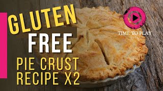 How to Make a GLUTEN FREE PIE CRUST with ONLY 6 Ingredients [upl. by Ronacin369]