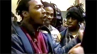 ODB vs Busta Rhymes quotFreestyle Battlequot Rare Classic Footage [upl. by Greff]