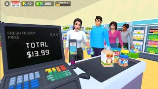 new mall game 😍😍 gamingvideoviralvideosupermarketsubscribe [upl. by Ahsita]