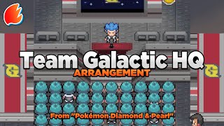 Team Galactic HQ Arrangement ◓ Pokémon Diamond Pearl amp Platinum [upl. by Zeitler]