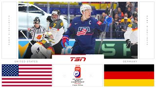 United States vs Germany FULL HIGHLIGHTS  2024 Mens World Hockey Championships [upl. by Baldwin]