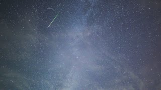 Peak of the Perseids meteorshower 2021 [upl. by Aikemaj]