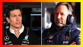 Christian Horner digs out Toto Wolff and mocks Mercedes over Lewis Hamilton exit [upl. by Itnaihc]