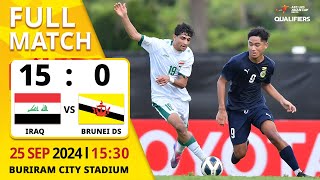 LIVE AFC U20 ASIAN CUP 2025  IRAQ VS BRUNEI DARUSSALAM [upl. by Navets]