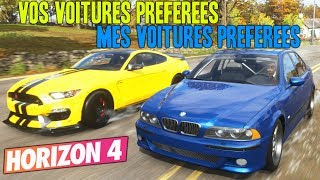 Forza Horizon 4  Vos Voitures Préférées vs Mes Voitures Préférées 1 [upl. by Ailen]