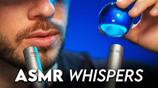 ASMR UPCLOSE WHISPERS  Quietly Talking You to Sleep 💤 Plus Soothing Triggers from Ear to Ear [upl. by Nylesor]