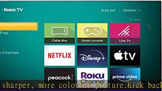 Hisense 65Inch Class R6 Series Dolby Vision HDR 4K UHD Roku Smart TV with Alexa Compatibility 65R [upl. by Aremahs]